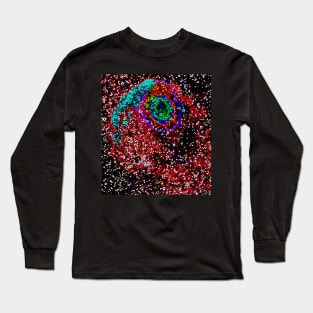 Black Panther Art - Glowing Edges 521 Long Sleeve T-Shirt